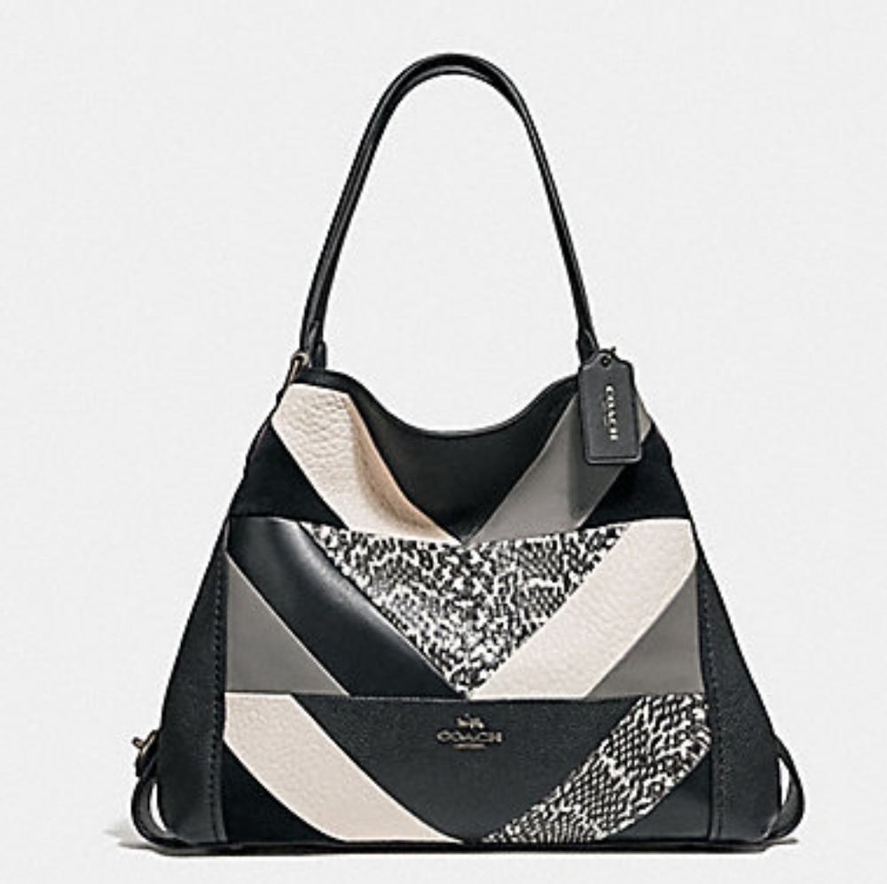 Edie Shoulder Bag 31 With Patchwork And Snakeskin 38672